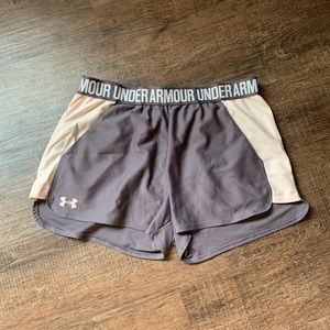 Lavender Under Armour shorts